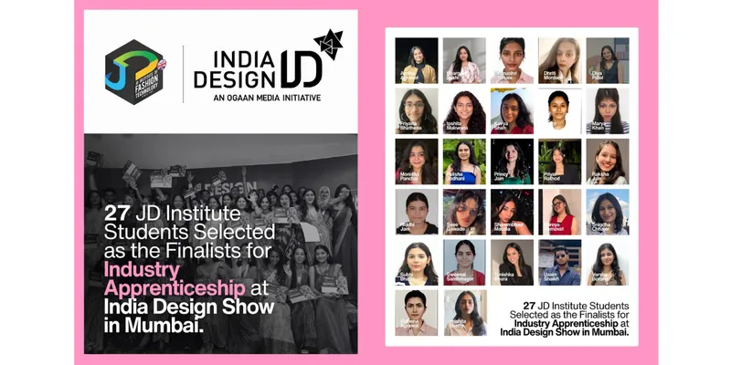JD Institute Selects 27 Students for Industry Apprenticeship at India Design Show 2026